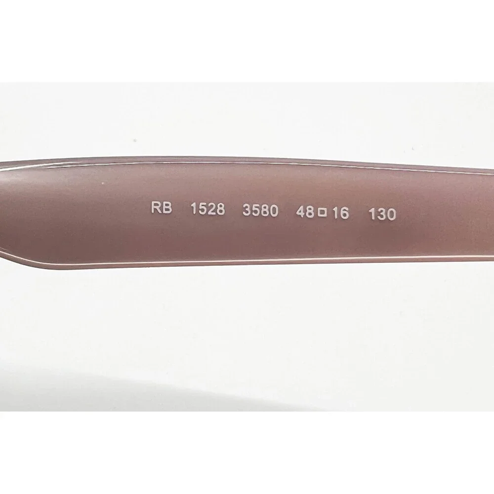 Ray-Ban Eyeglasses Kids Brown Pink Tortoise RB 1528 3580 48-16 130